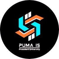 Orange & Blue 'I' and 'S' Block Patterns with White Blocks's logo